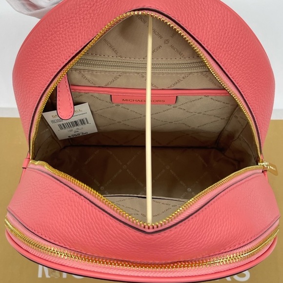 Michael Kors Asian Medium Backpack Grapefruit - Picture 6 of 11